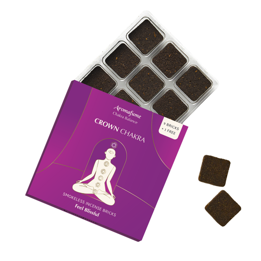 Crown Chakra Incense Bricks | Lavender & Sandalwood