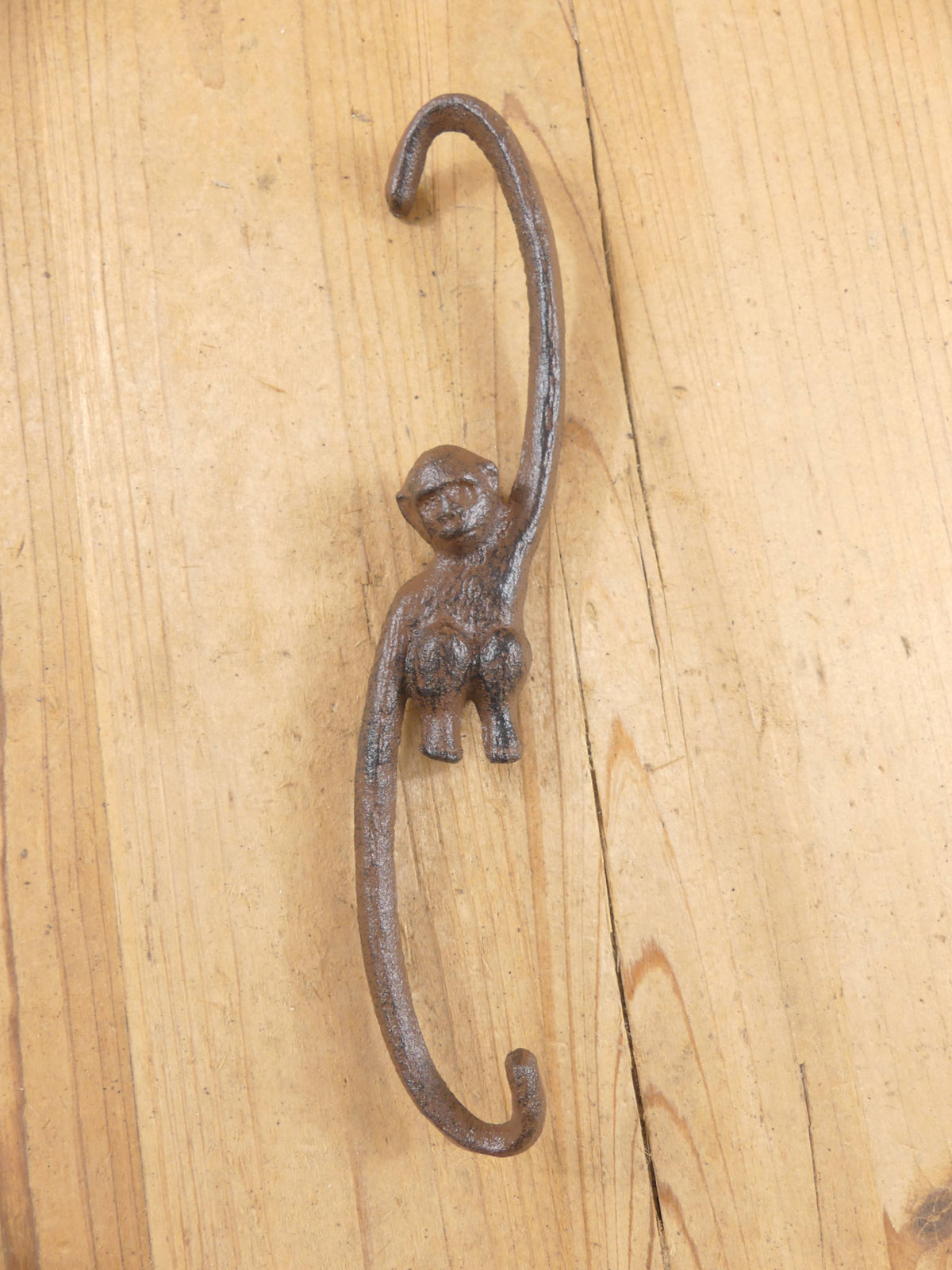 CAST IRON MONKEY HOOK  9 1/4"