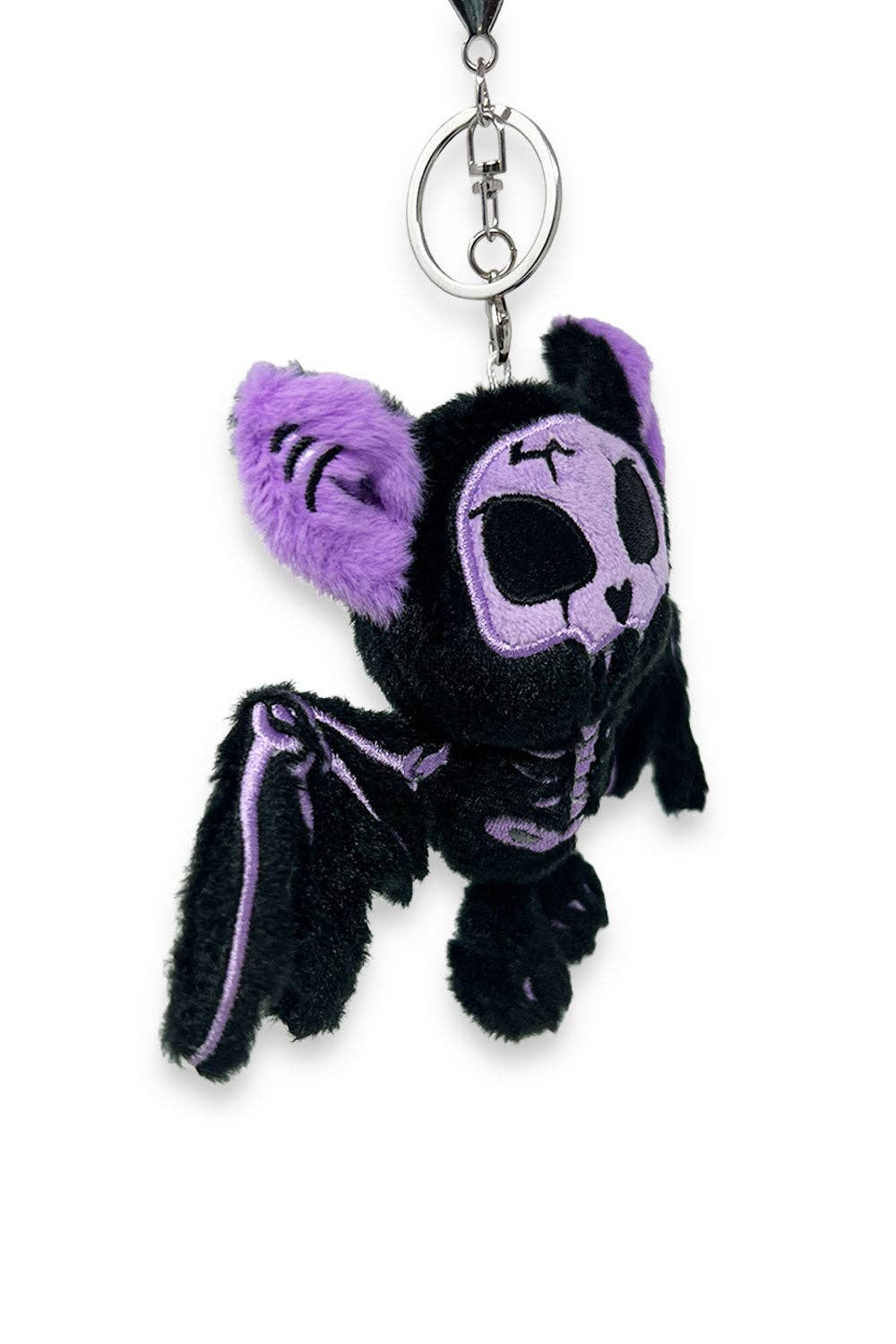 Skelebat Plush Keychain [Purple Twilight]