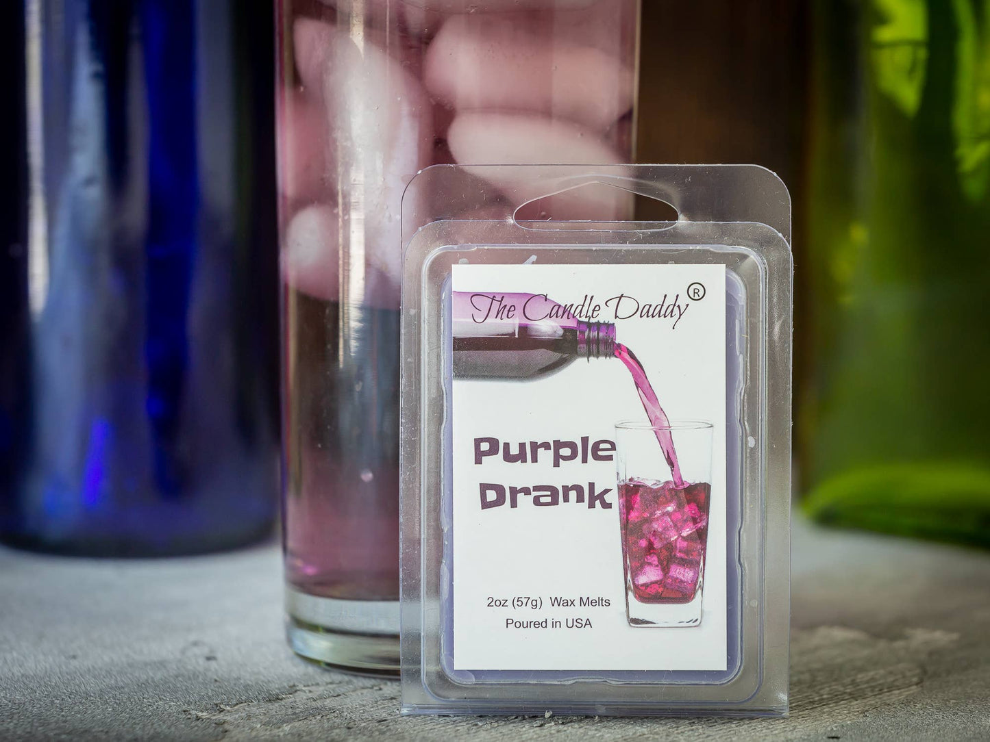 PURPLE DRANK - GRAPE SODA SCENTED - WAX MELT CUBES