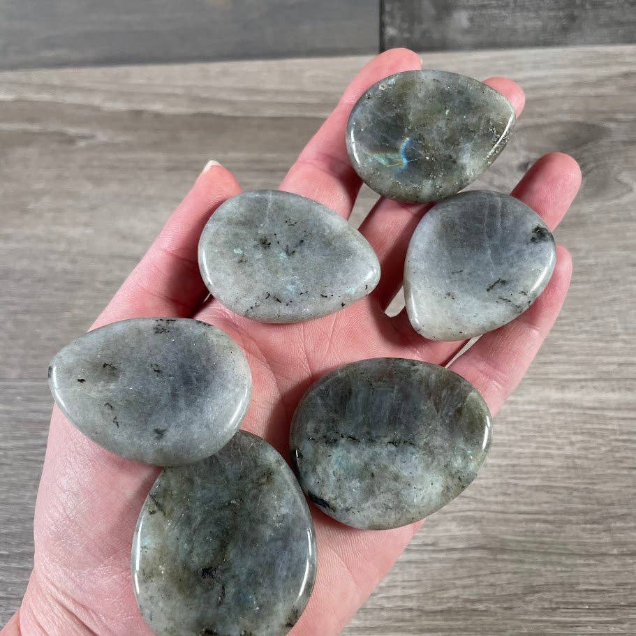 Gemstone Teardrop Worry Stones – for Retailers & Gift Shops