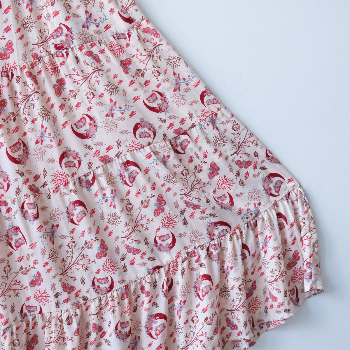 Flowy Celestial Wide Leg Boho Witchy  Pants