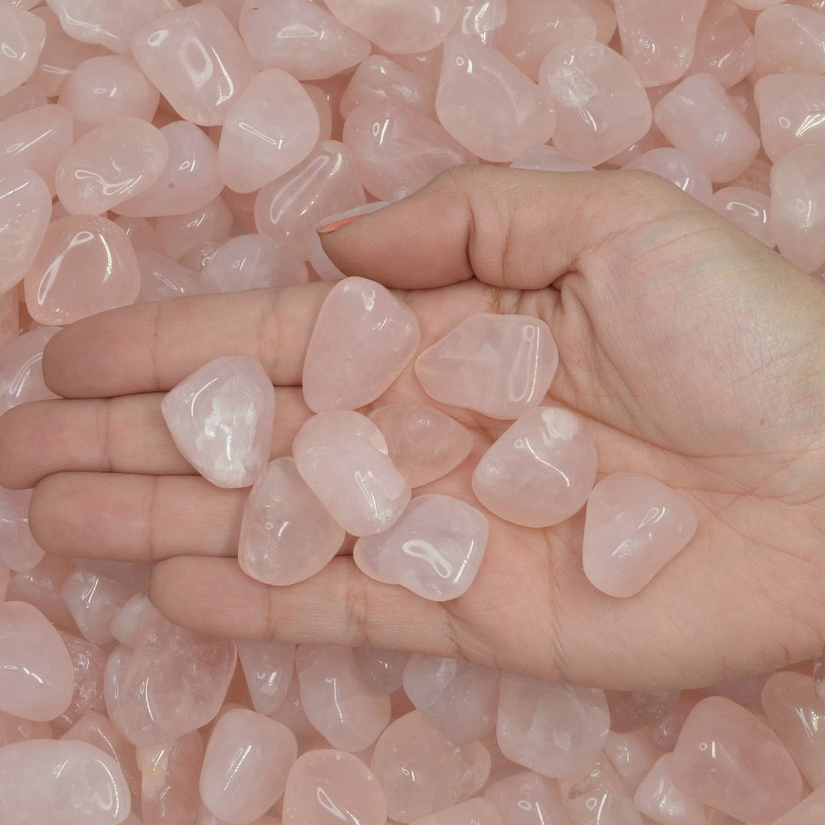 Tumbled Rose Quartz - S - EX Grade - Brazil