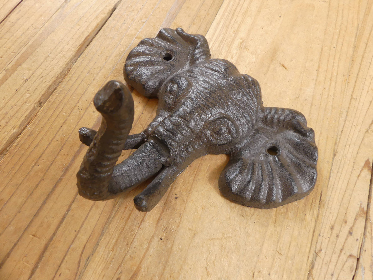Cast Iron Elephant Hook
