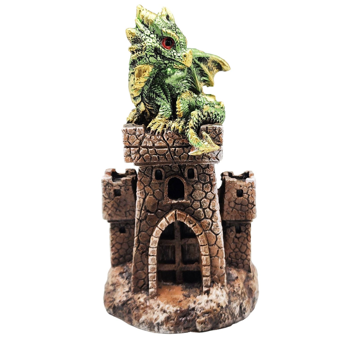 Dragon On LED Castle