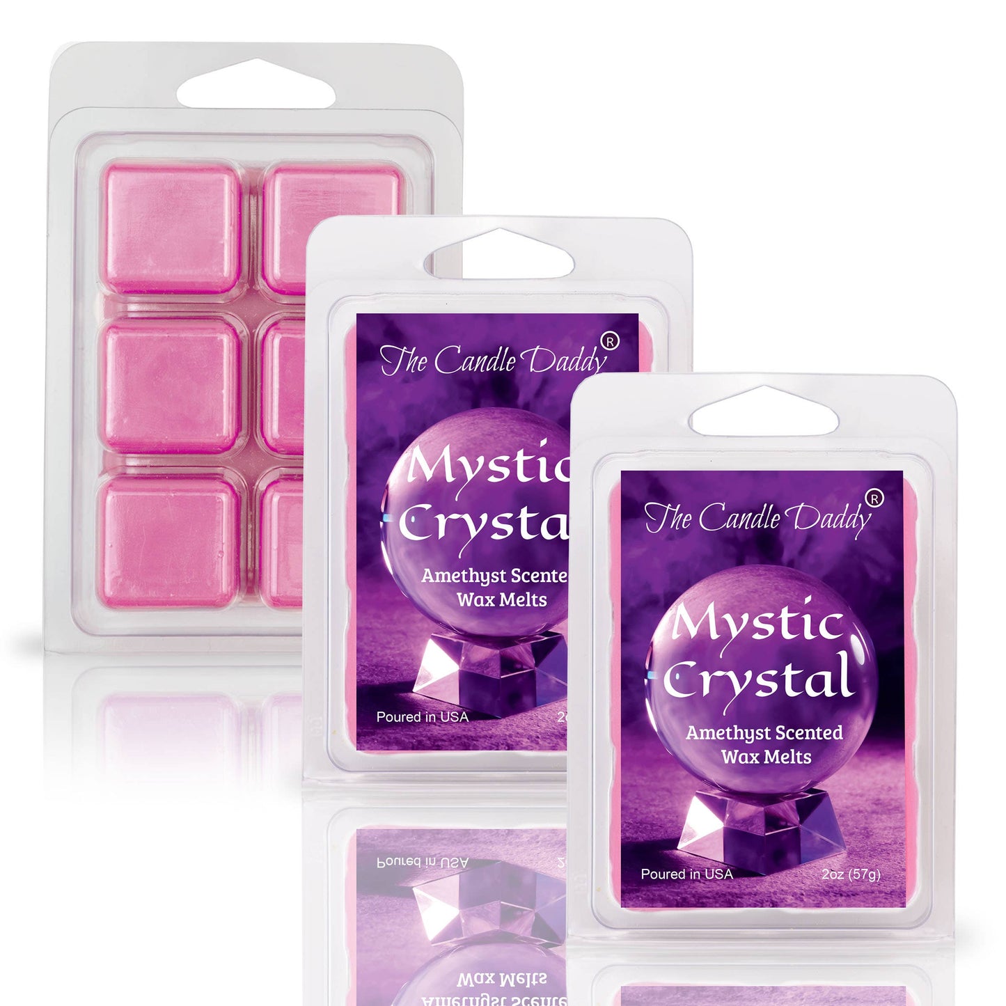 MYSTIC CRYSTAL - AMETHYST CRYSTAL SCENTED WAX MELT