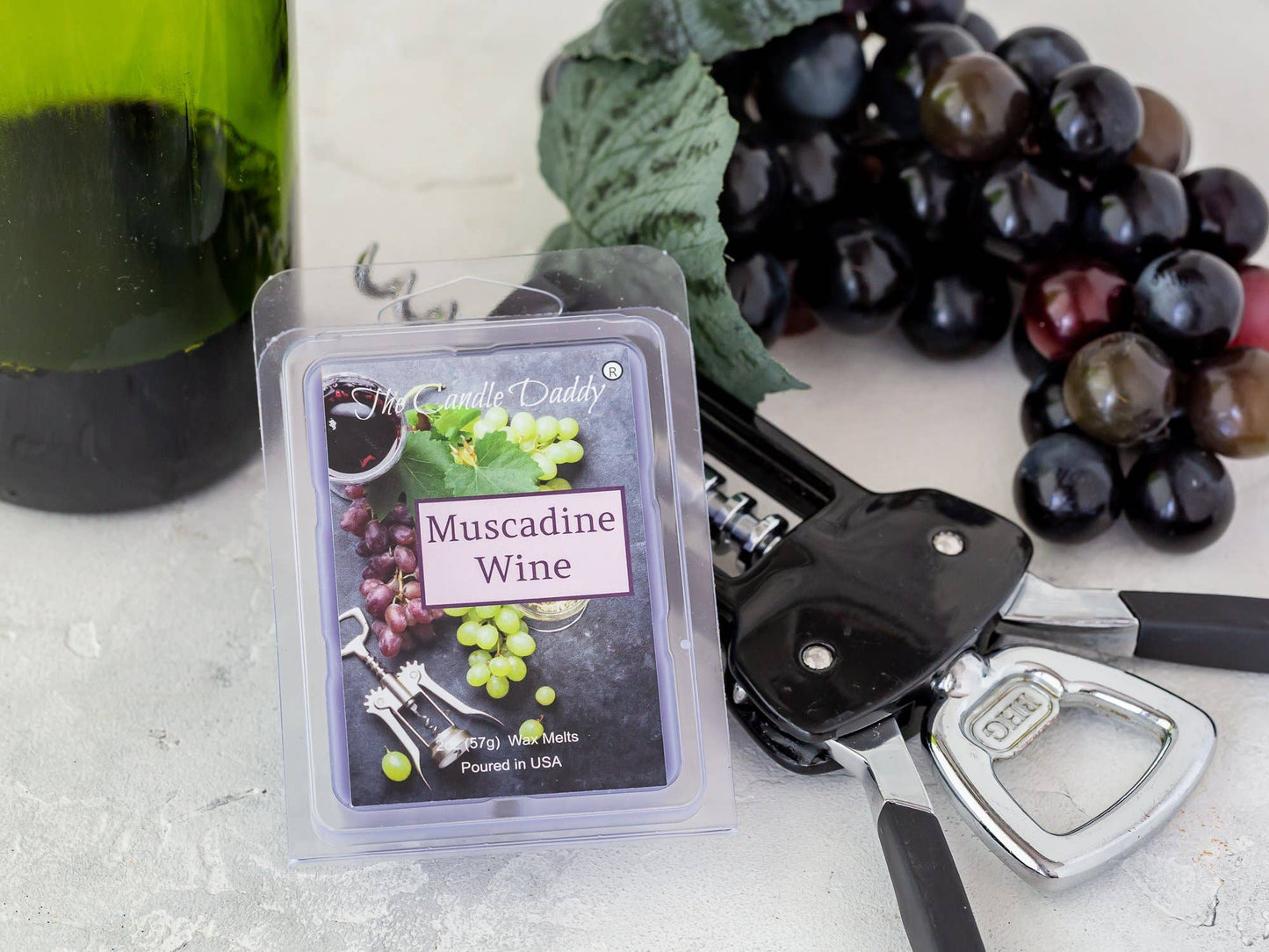 MUSCADINE WINE - SOUTHERN GRAPE WINE SCENTED WAX MELT