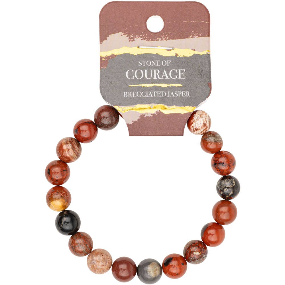 8mm Crystal Gemstone Energy Bead Stretch Bracelets