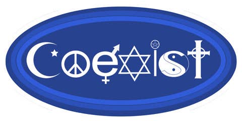 Coexist Embroidered Patch