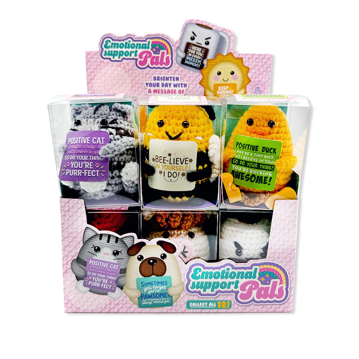Emotional Support Crochet Plush Pals