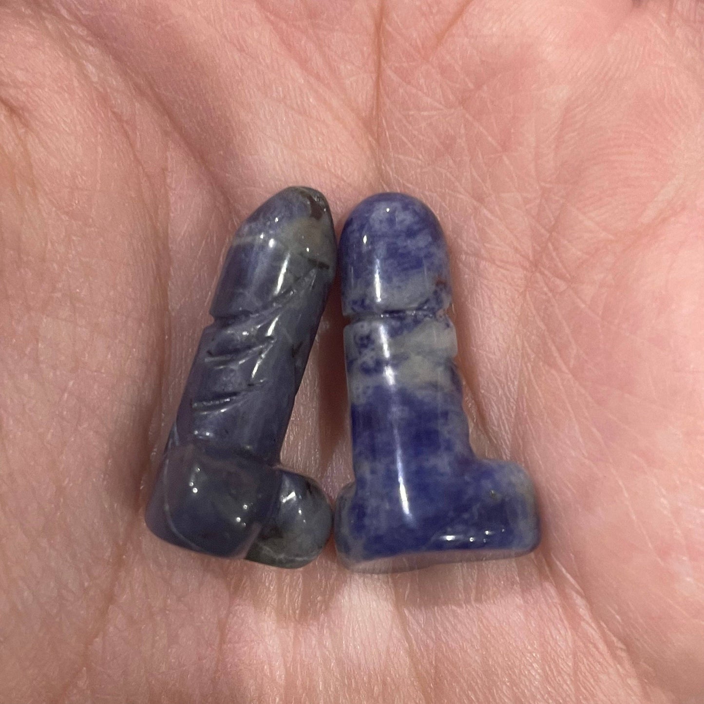 Crystal Phallic Figurine – Small Carved Gemstone Statue