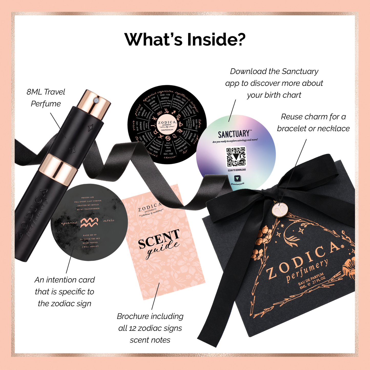 Zodiac Perfume Twist & Spritz Travel Spray