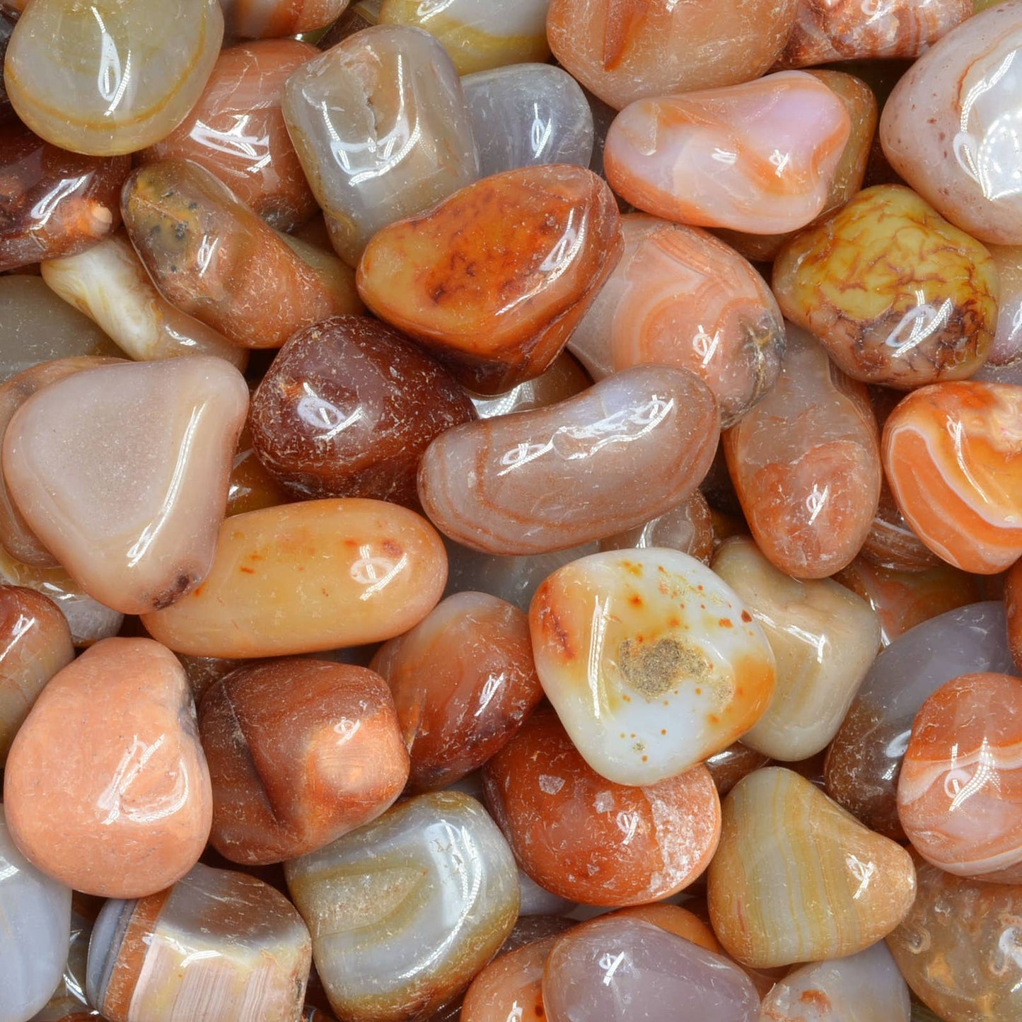 Tumbled Carnelian - L - A Grade - Brazil