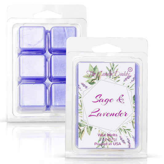 SAGE AND LAVENDER - RELAXING SAGE AND LAVENDER SCENTED MELT