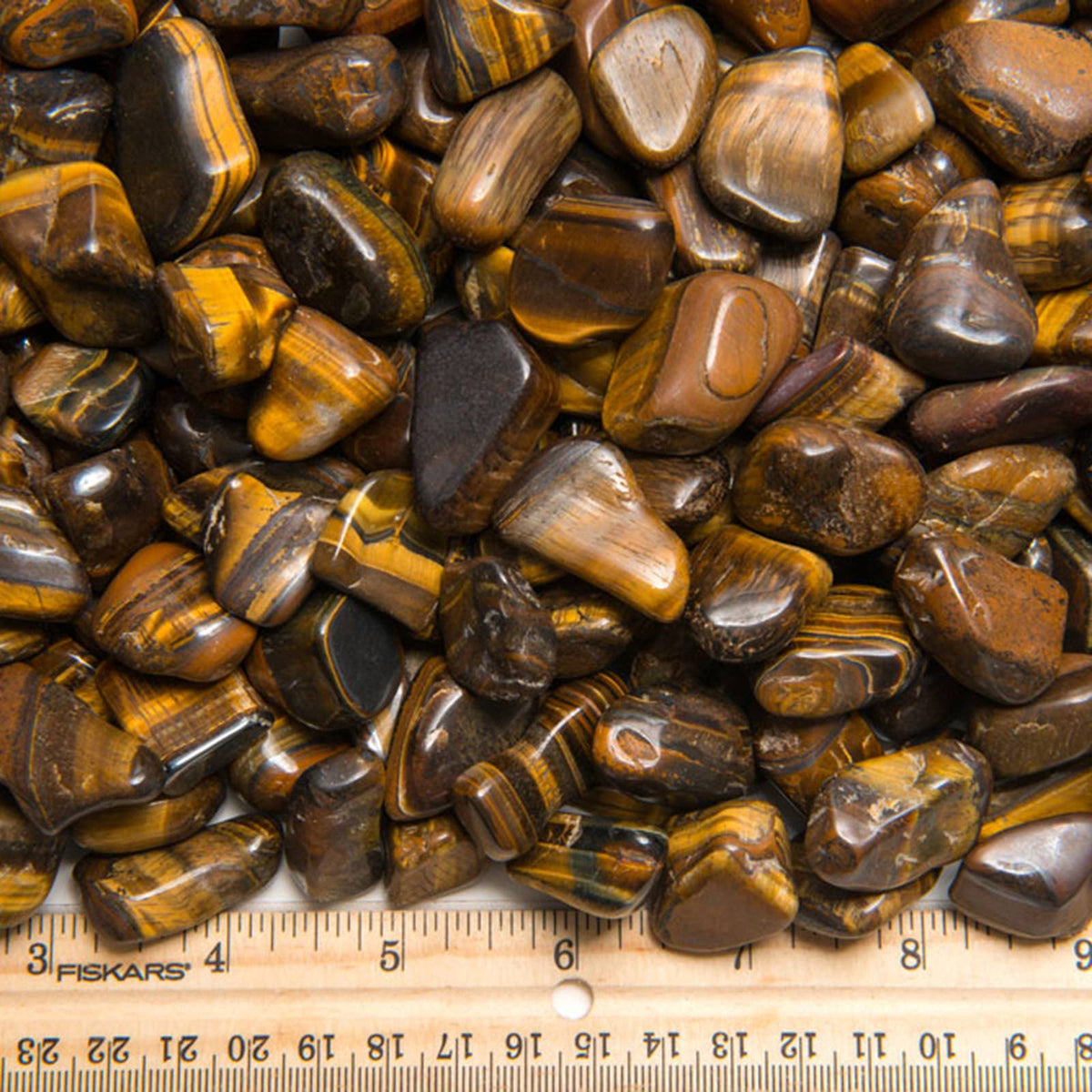 Tumbled Tiger Eye - S - A Grade - Brazil