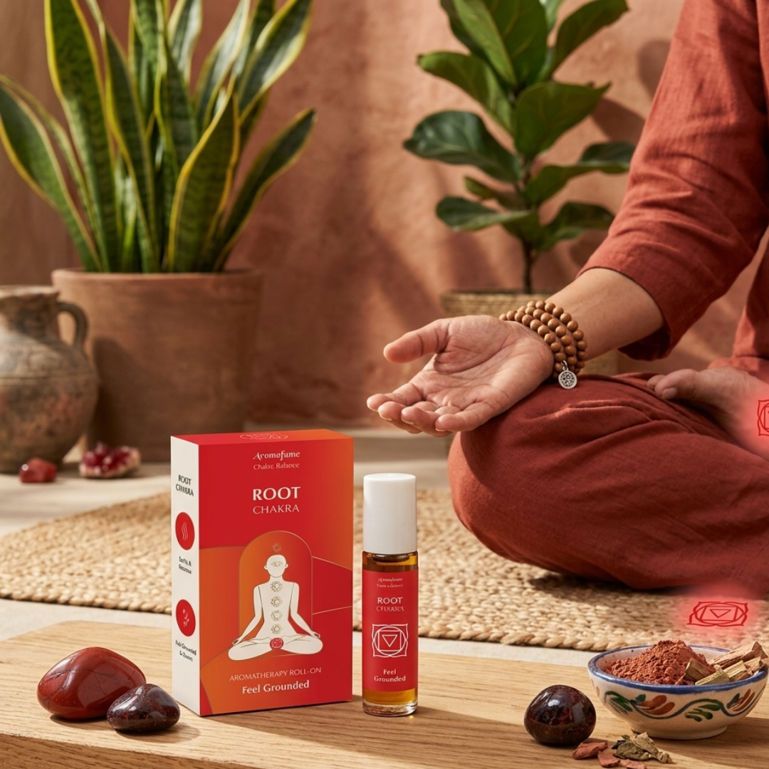 Root Chakra Roll On | Chakra Fragrance Oil Roll On