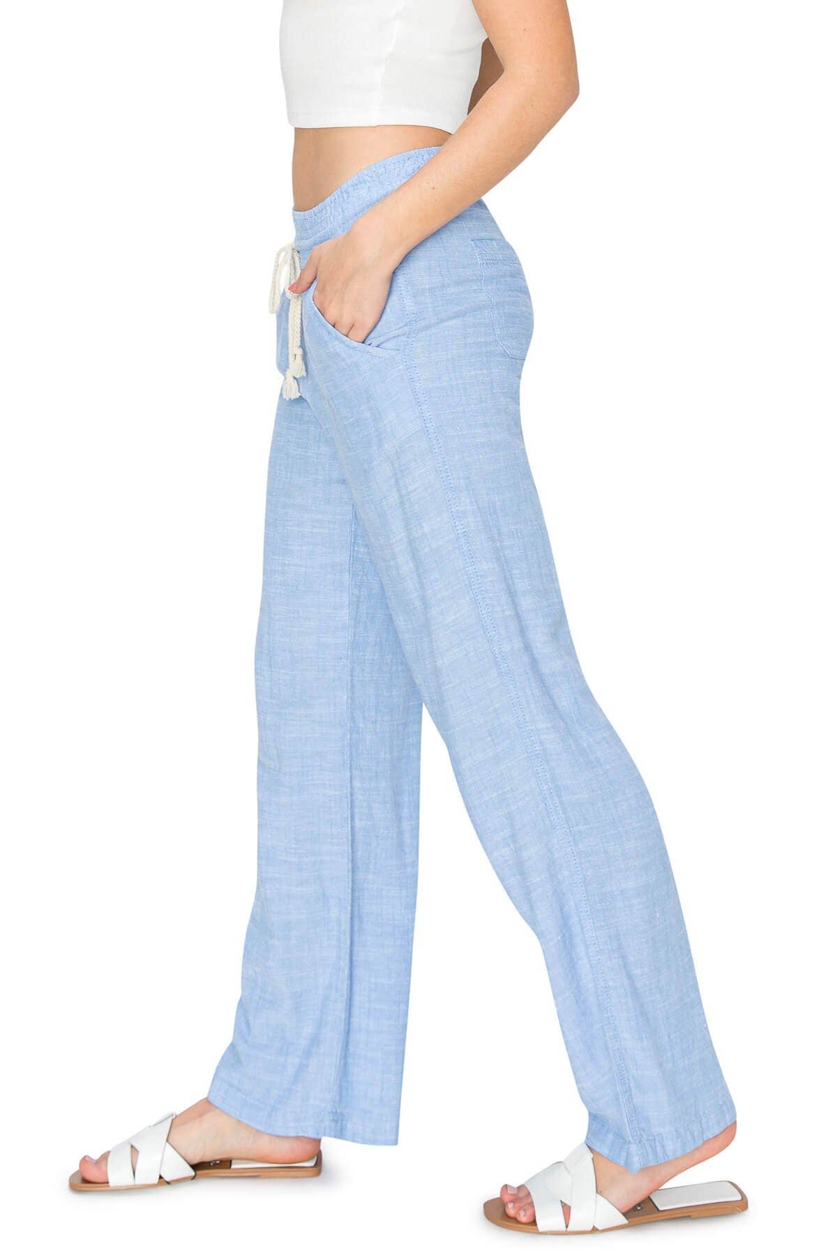 CALI1850 HIGH WAIST LOUNGE BEACH TROUSER (50130JLN260)