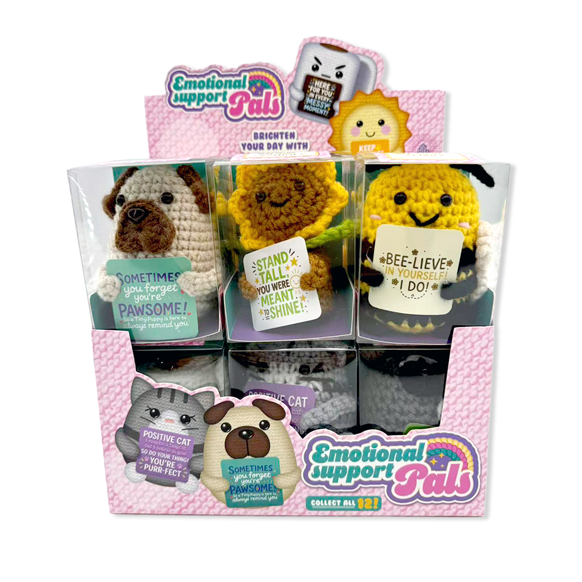 Emotional Support Crochet Plush Pals