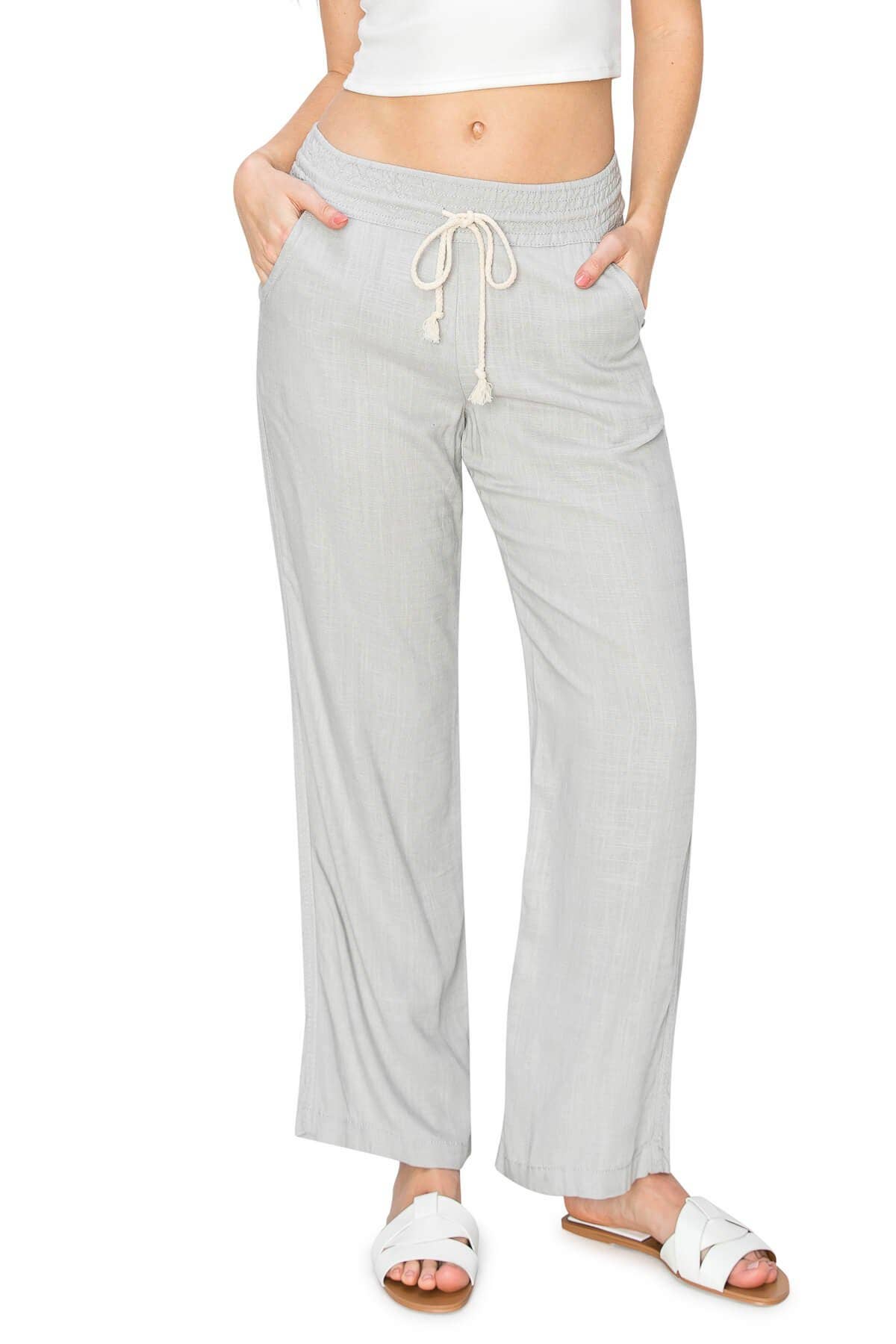 CALI1850 HIGH WAIST LOUNGE BEACH TROUSER (50130JLN260)