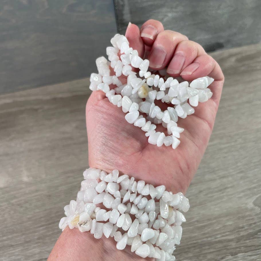 Gemstone Chip Bracelets