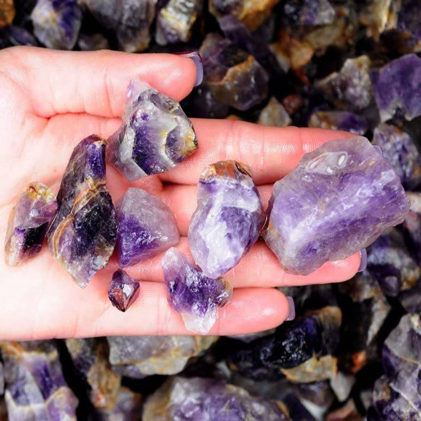Rough Amethyst - India - Raw Natural Stones