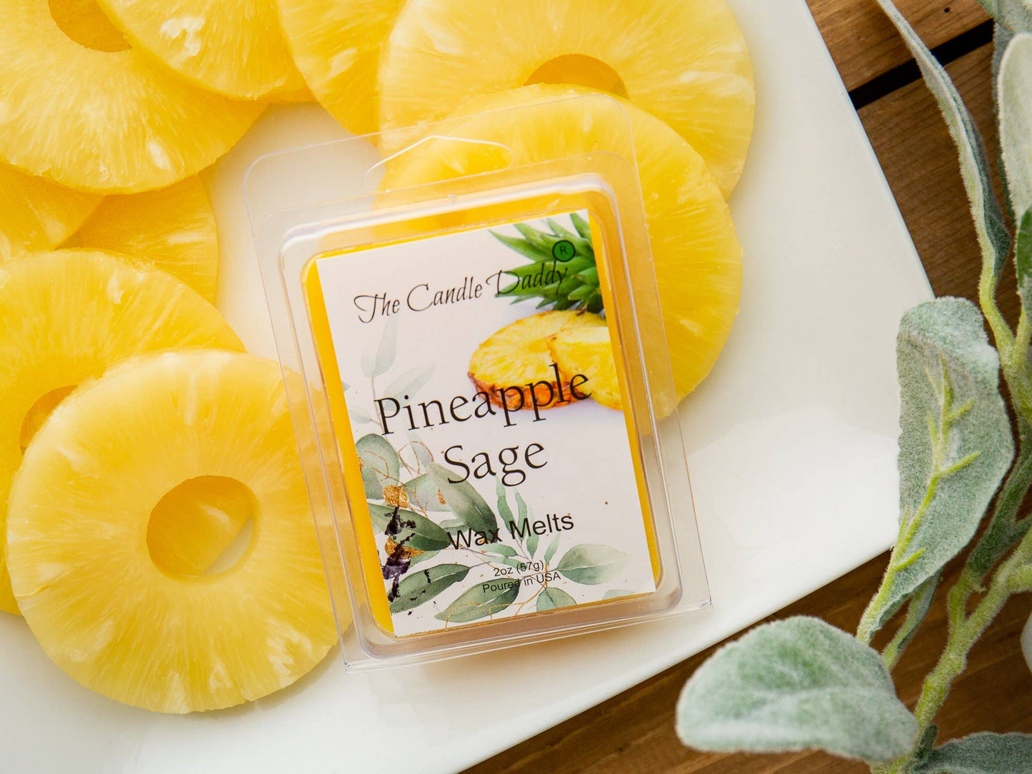 Pineapple Sage - Tropical Herbal Scented Melt