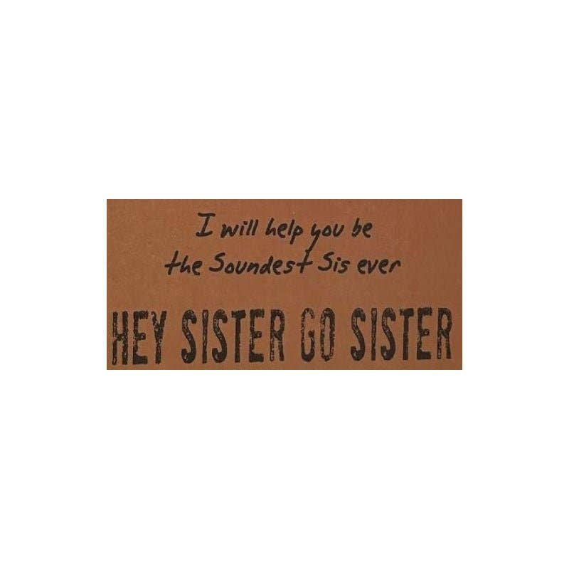 Hey Sister Go Sister - Watchover Voodoo Dolls - Keychain