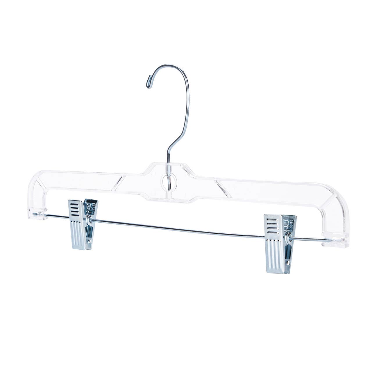 14" Economy Plastic Skirt And Pants Hangers - Case of 100