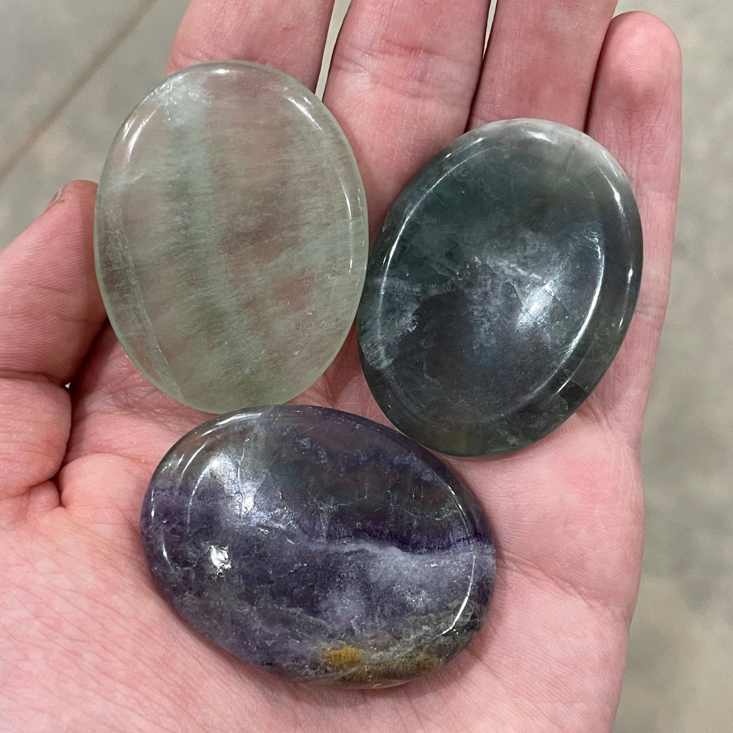 Oval Gemstone Worry Stones – Bulk Pocket Crystals