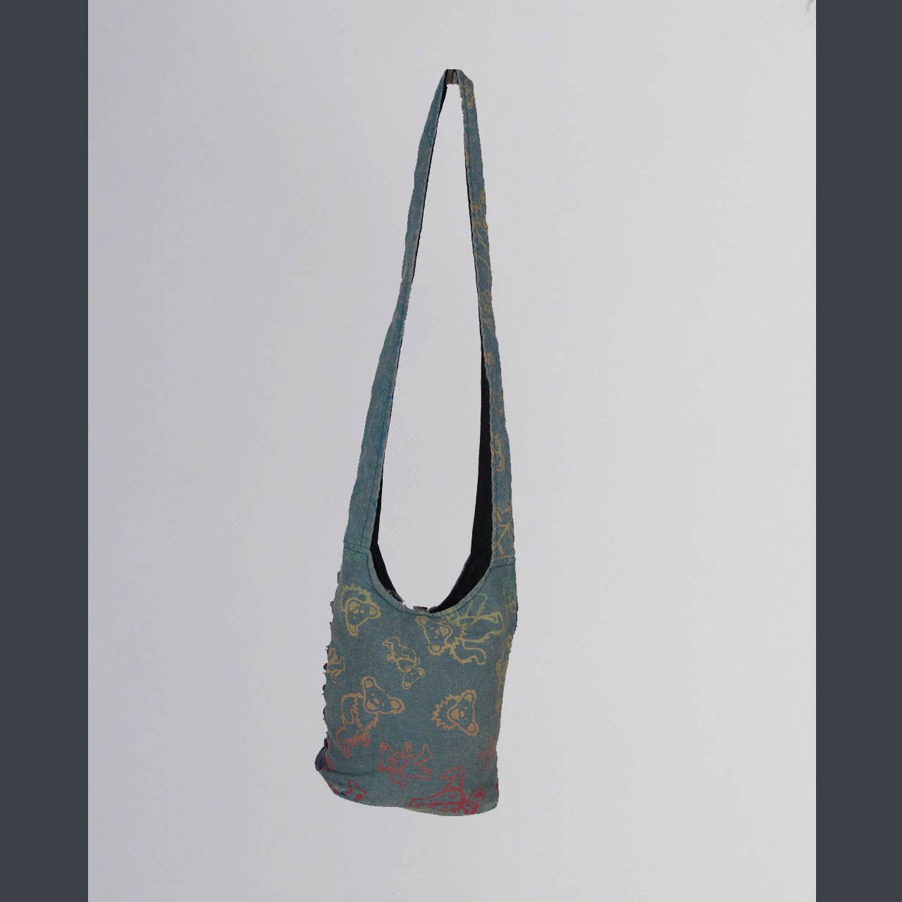 VIOLA LEE MINI BAG Stonewashed Cotton Razor Cut Baba Bag