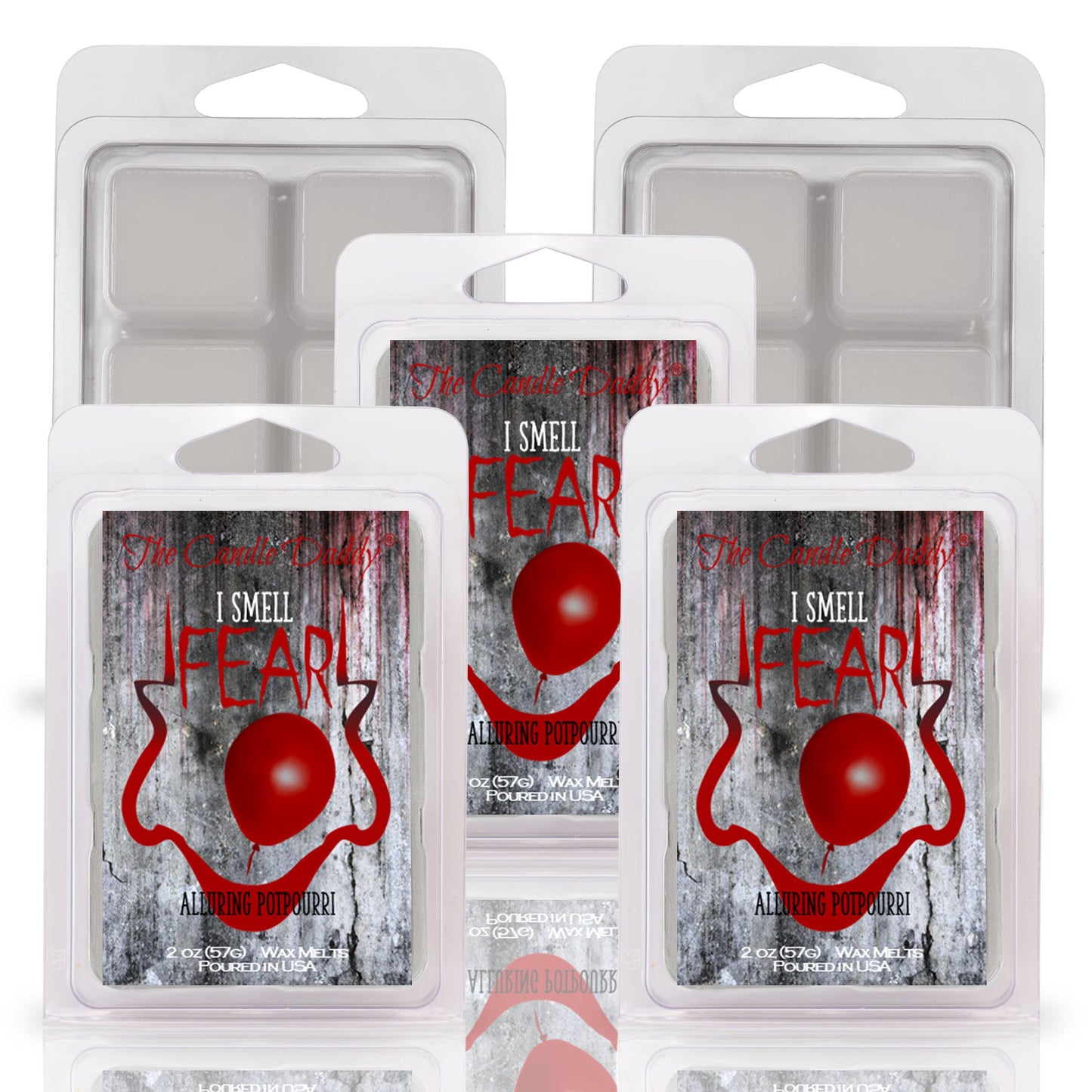FUNNY FALL HALLOWEEN - I SMELL FEAR - POTPOURRI WAX MELT