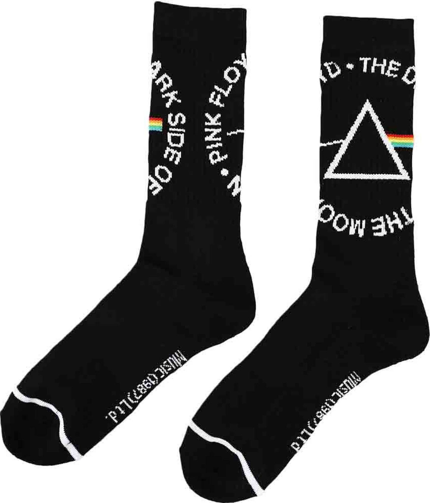 Pink Floyd Adult Socks - Classic Music Band Gift Size 10-13 