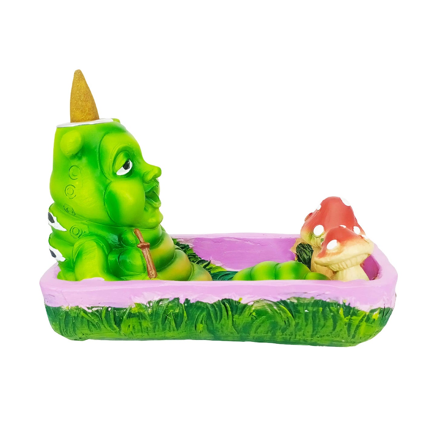Caterpillar Hookah Backflow Incense Burner