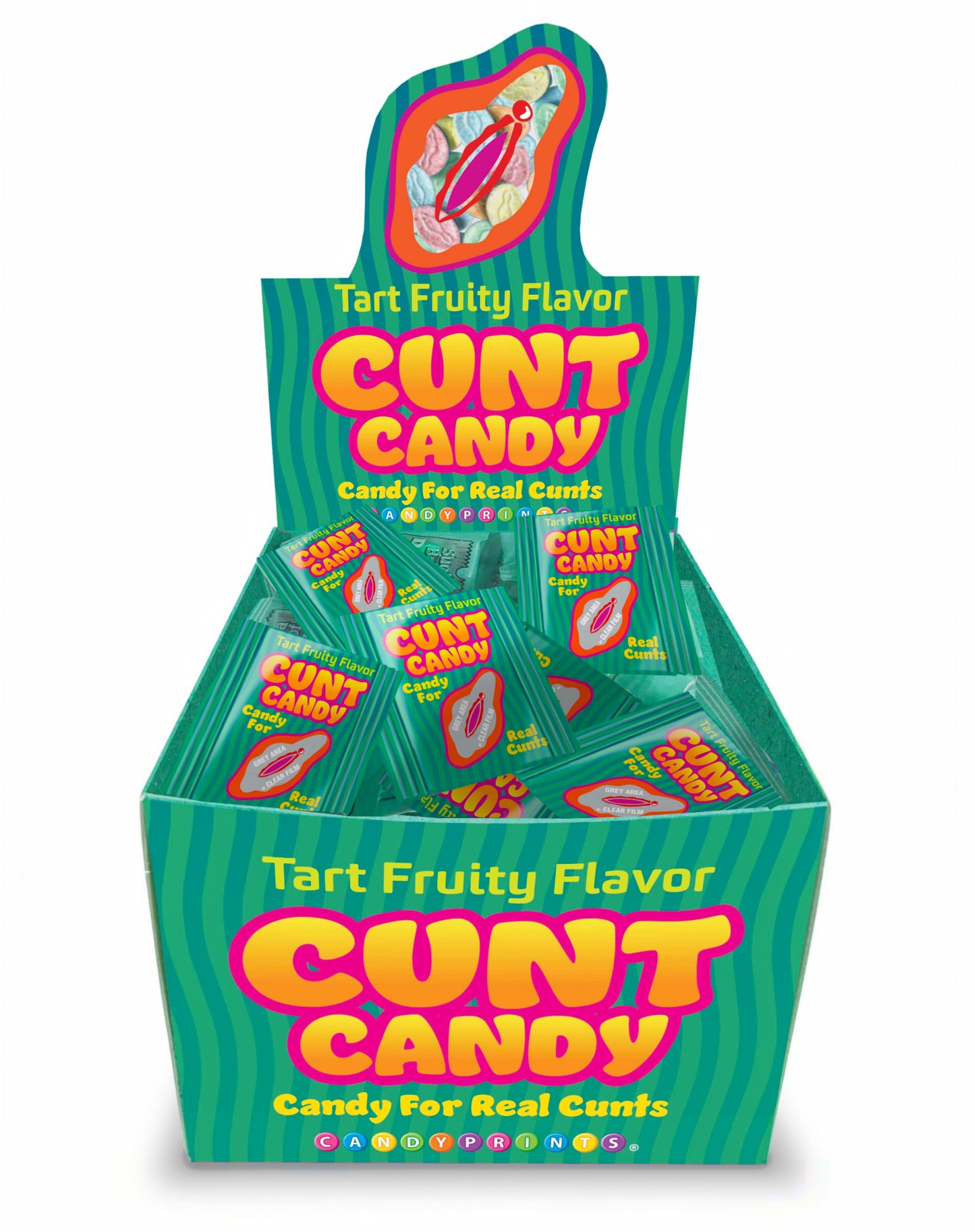 Cunt Candy, Candy for real Cunts- POP Display of 100