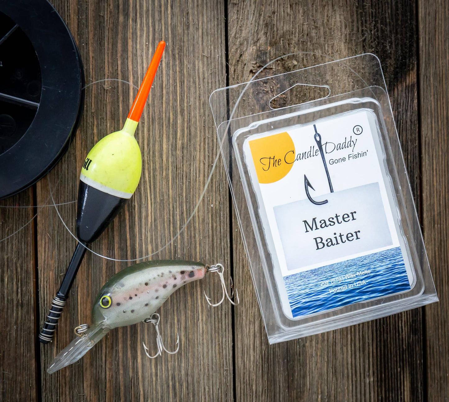 The Candle Daddy's Gone Fishin' - Master Baiter - Coconut