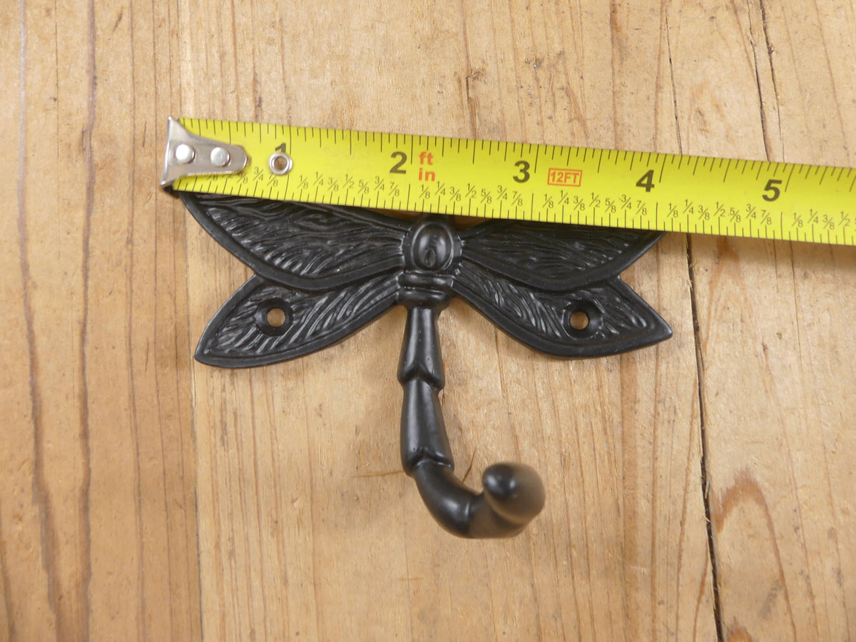 BLACK DRAGONFLY COAT HOOK