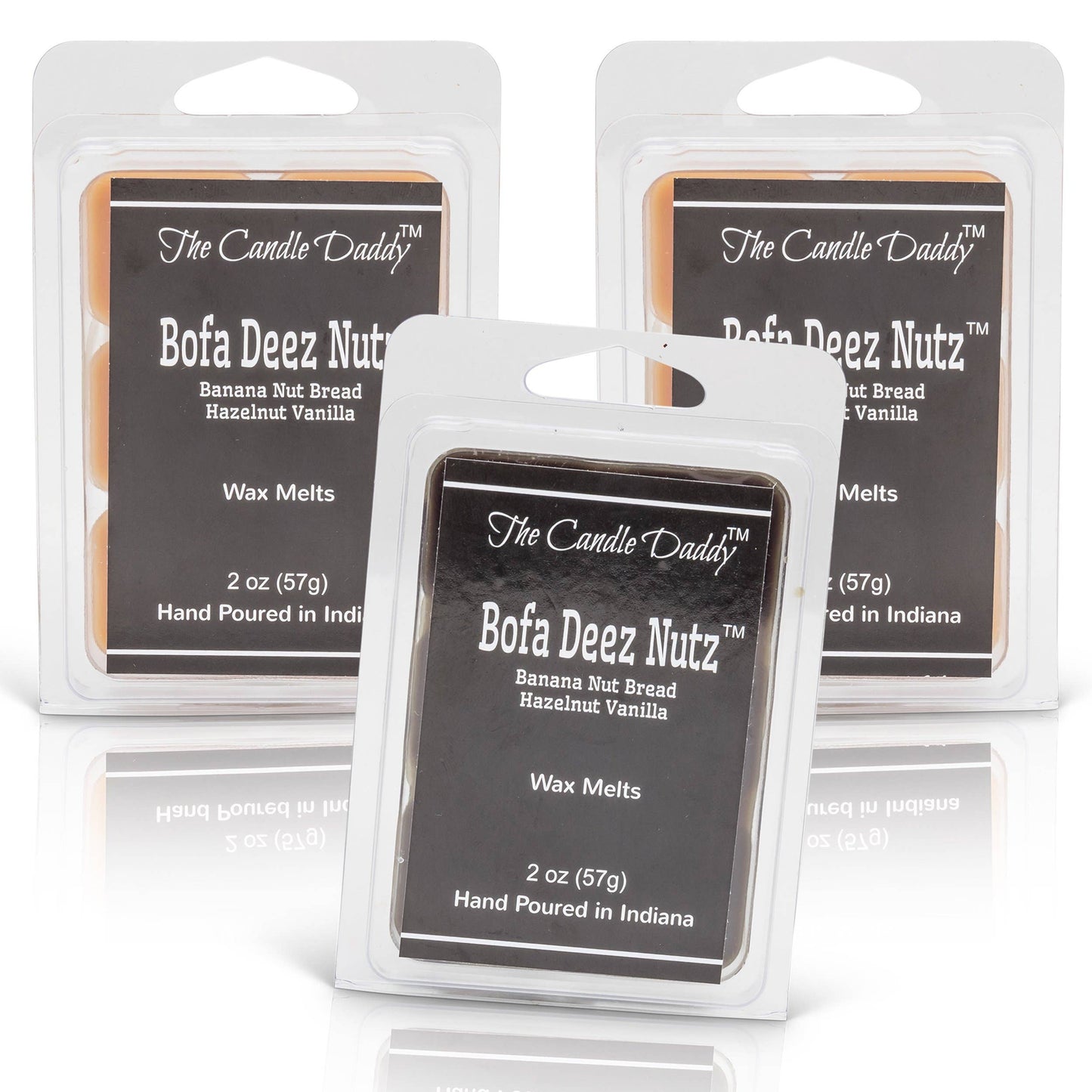 Bofa Deez Nutz Wax Melts - Banana Nut Bread
