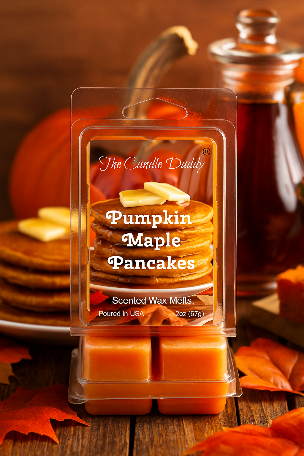 Pumpkin Maple Pancakes Maximum Scented Wax Melt