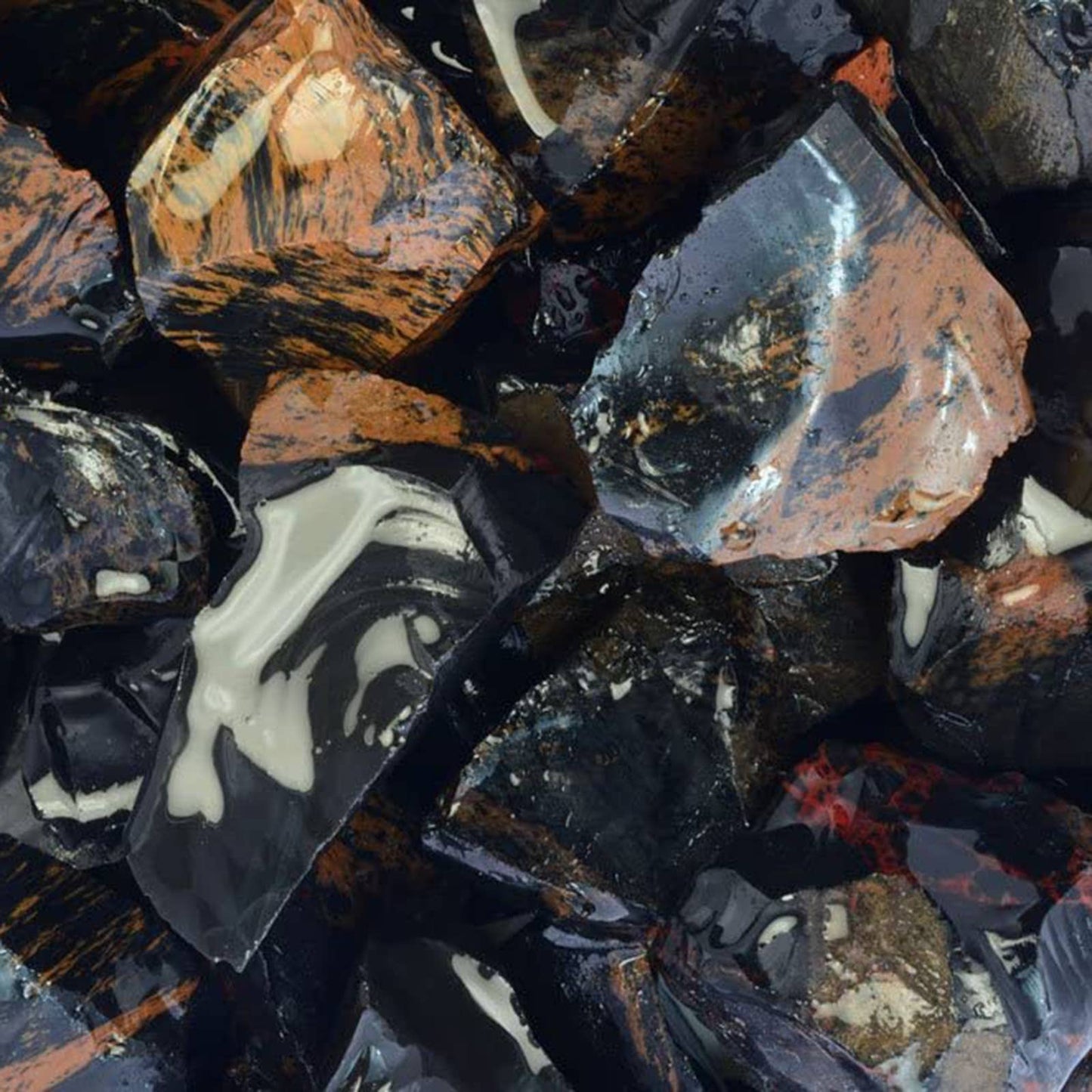 Rough Mahogany Obsidian - Mex - Raw Natural Stones