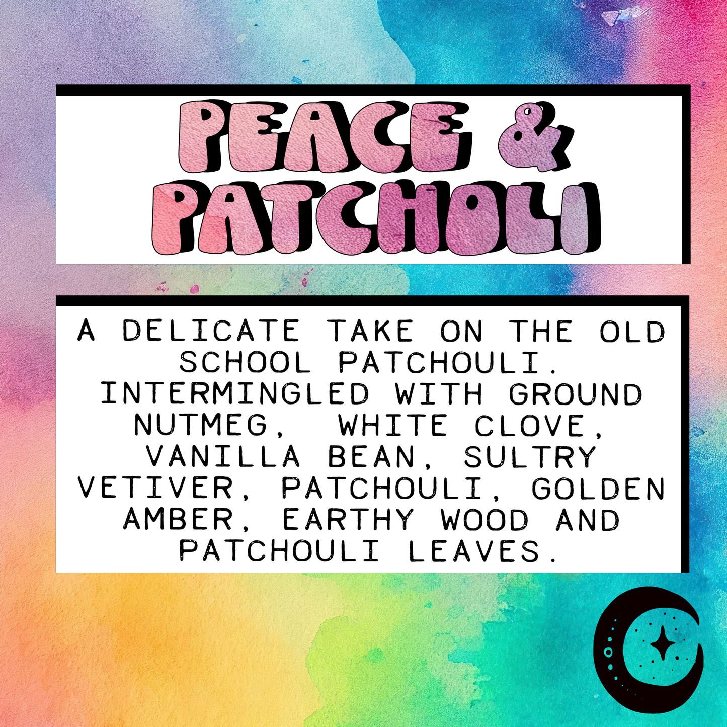 Peace & Patchouli | Whipped Body Cream (4 oz)