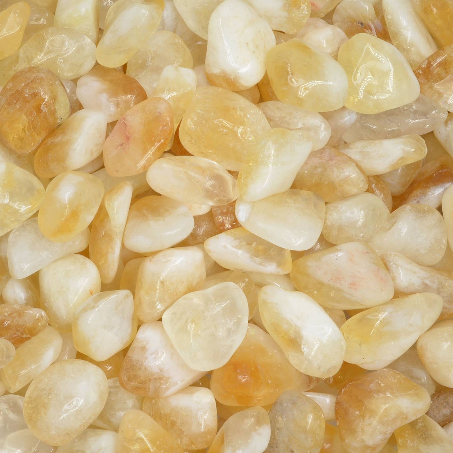 Tumbled Citrine - M - B Grade - Brazil (1 lb)