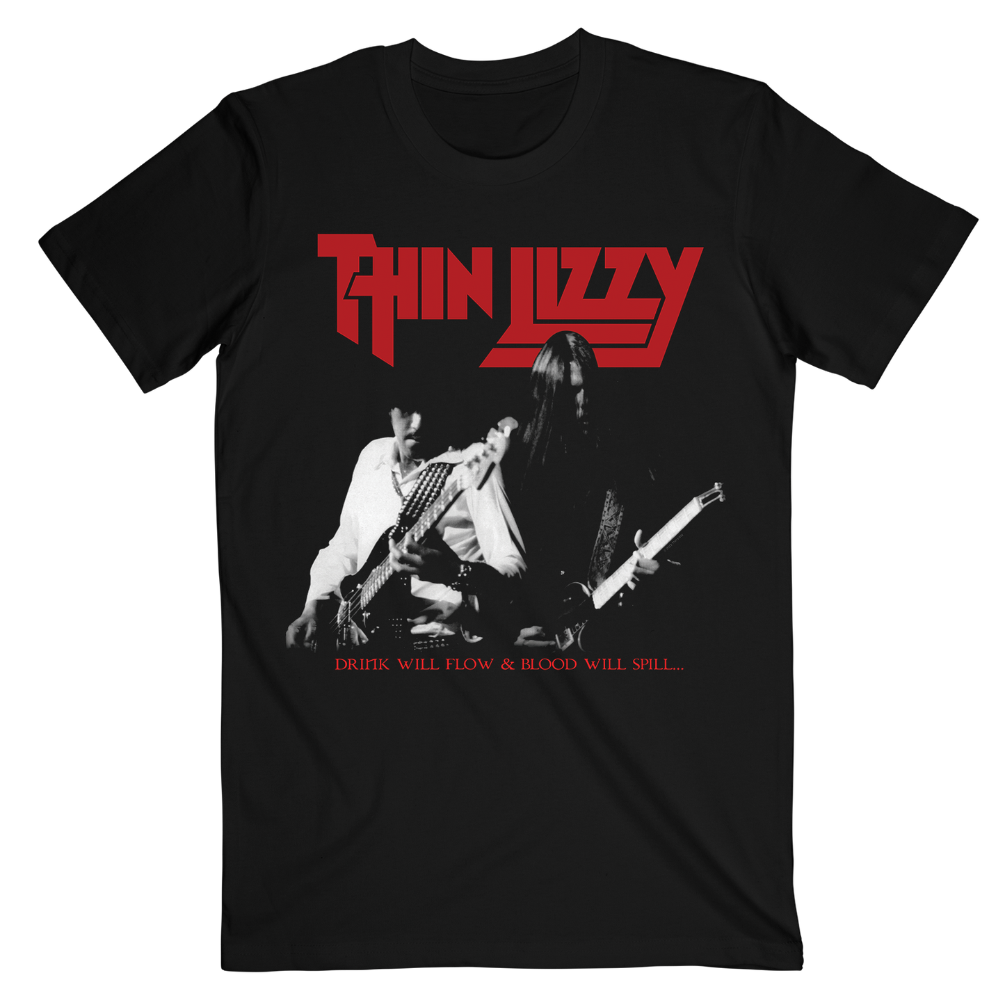 Thin Lizzy - The Drink Will Flow - Graphic Tee