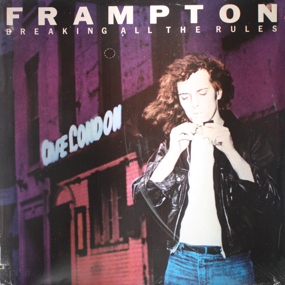 12" Vinyl LP Record - Peter Frampton Breaking All Rules Rock