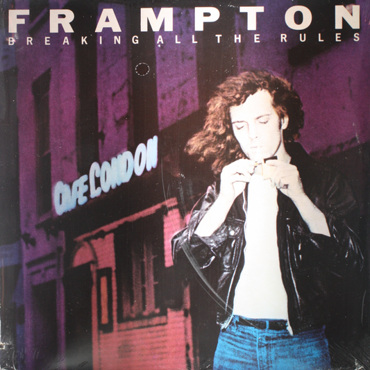 12" Vinyl LP Record - Peter Frampton Breaking All Rules Rock