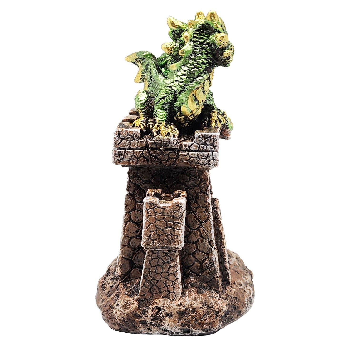 Dragon On LED Castle