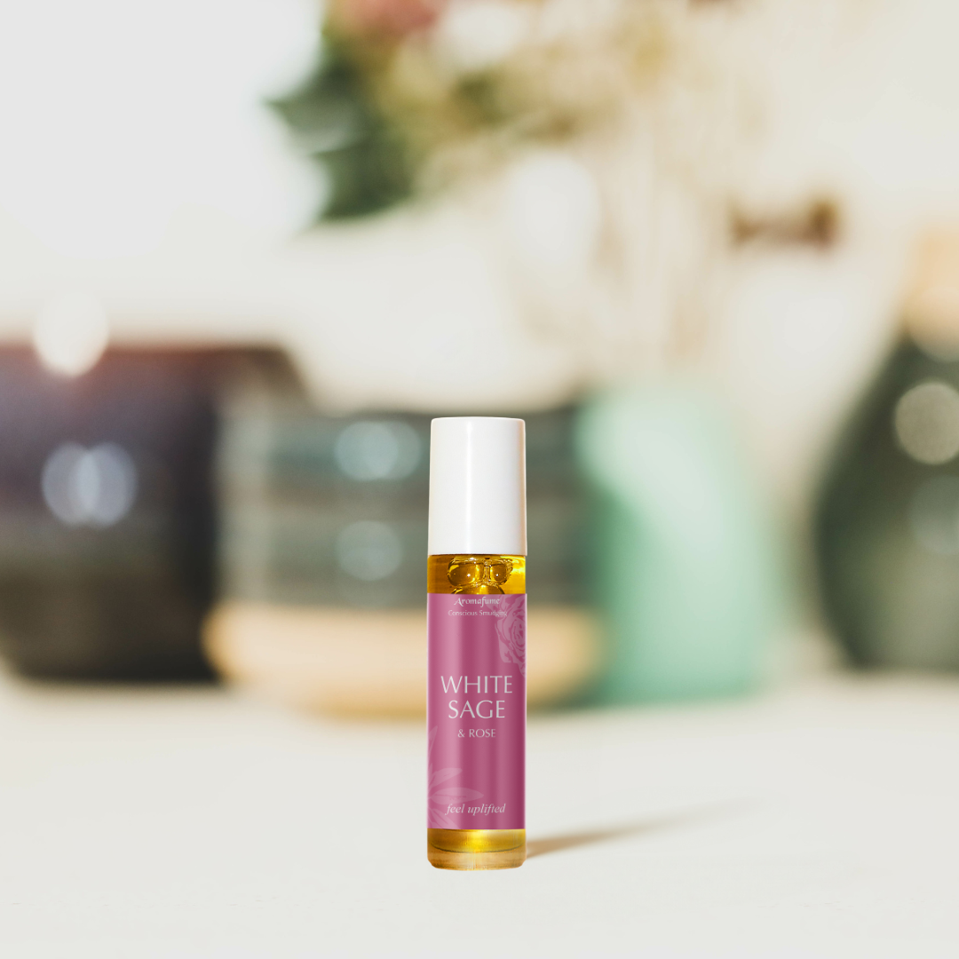 White Sage & Rose Roll On | Fragrance Oil Roll On