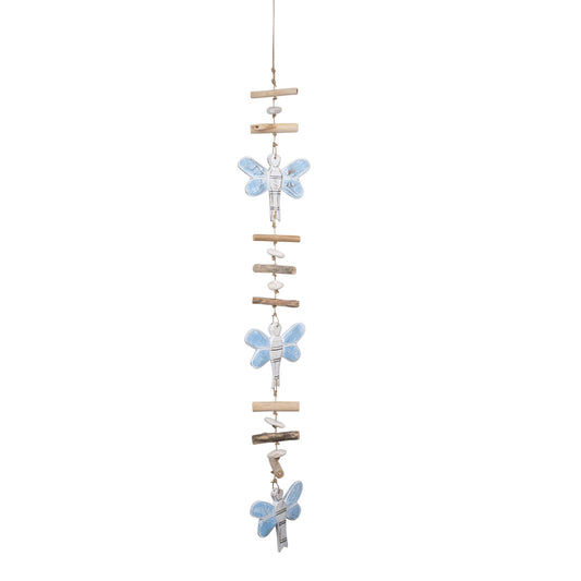 3 DRAGONFLY WOOD GARLAND