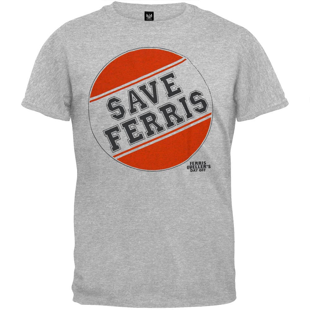 Ferris Bueller - Red Logo Men's T Shirt