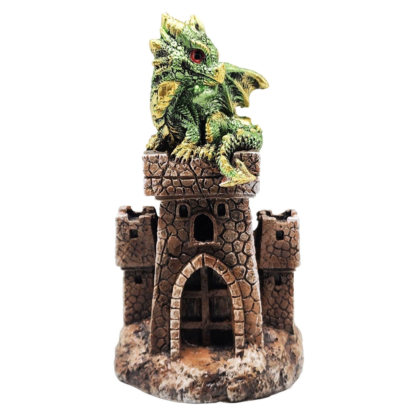 Dragon On LED Castle