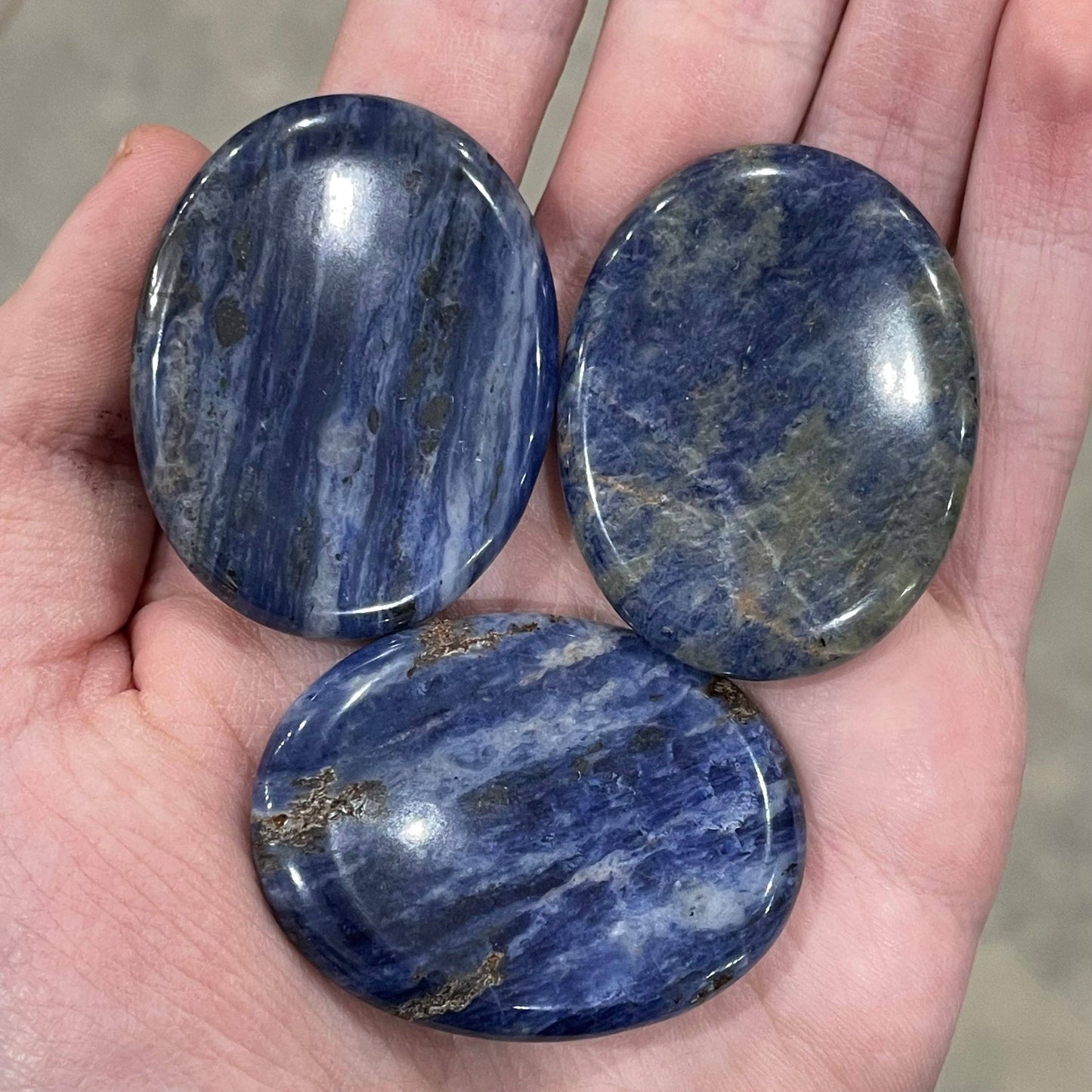 Oval Gemstone Worry Stones – Bulk Pocket Crystals